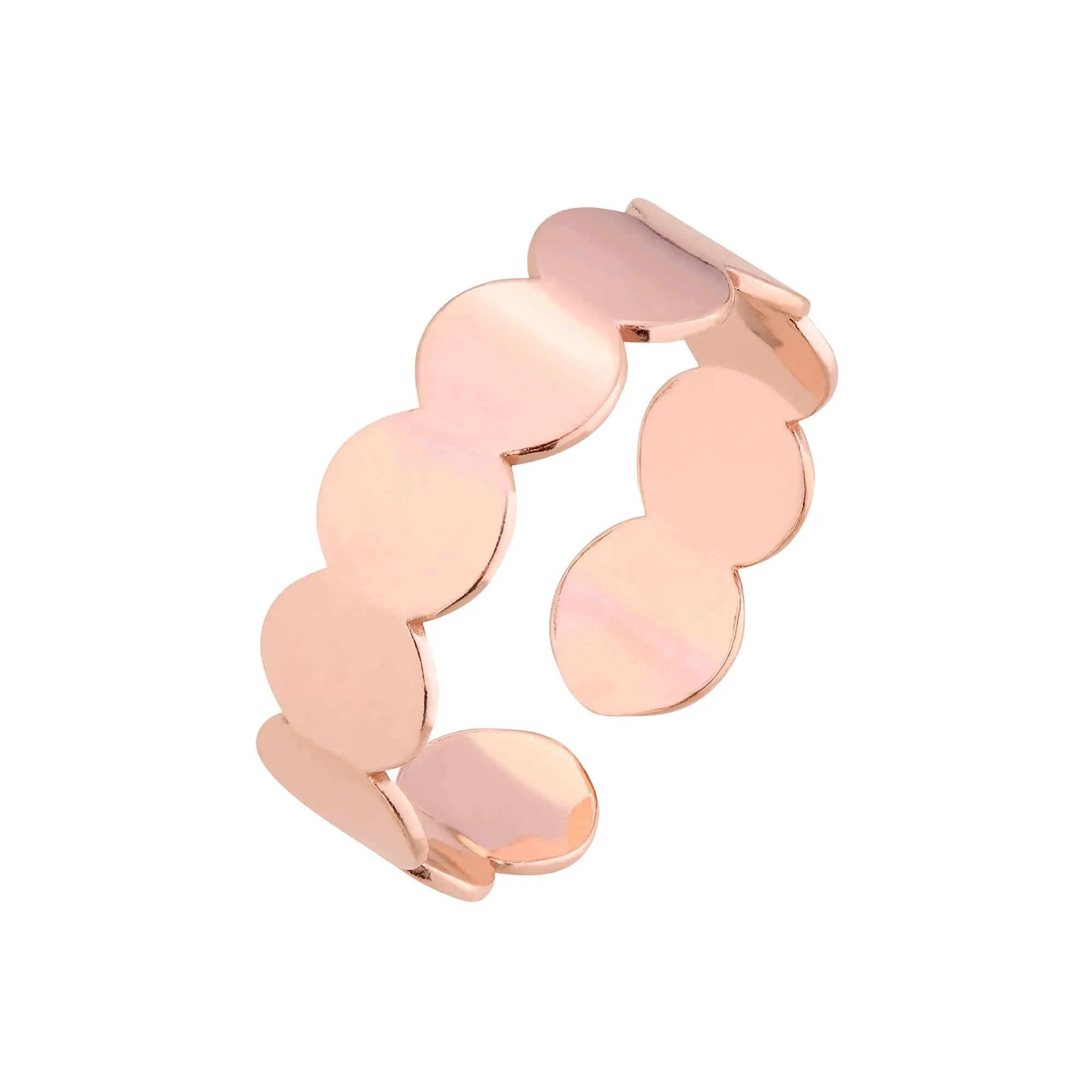 Pierścionek z różowego złota