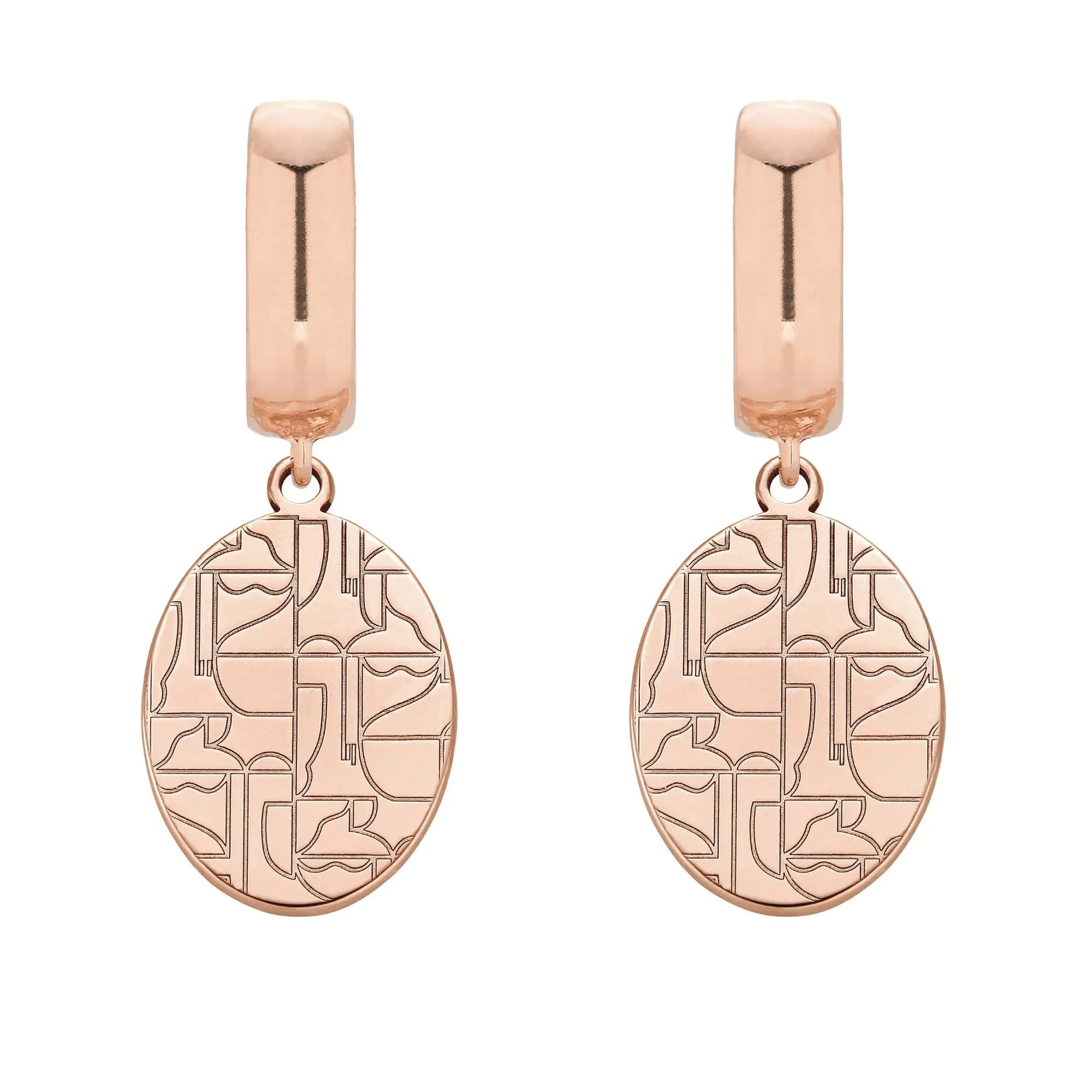 Kolczyki z różowego złota Art N°1