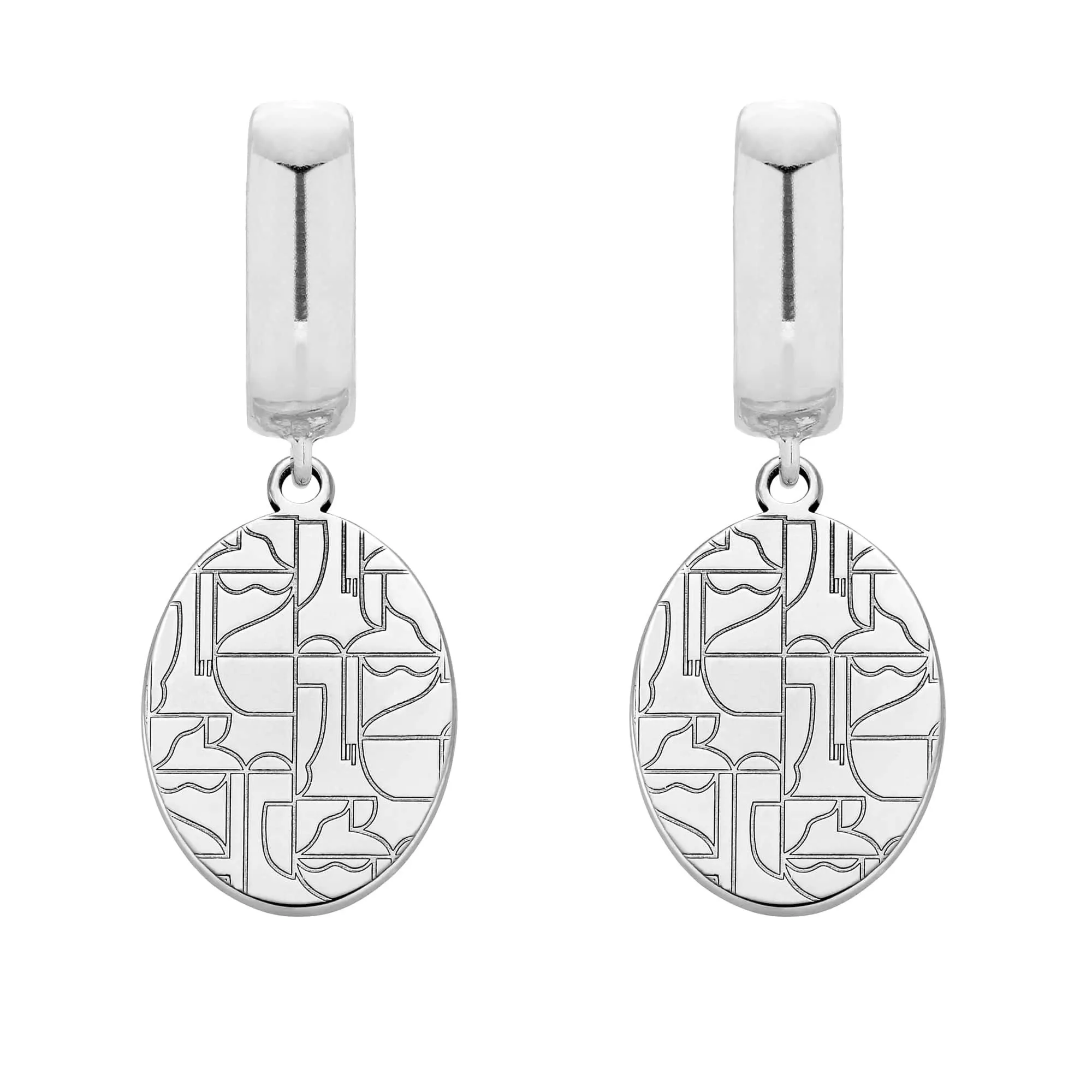 Srebrne kolczyki Art N°1