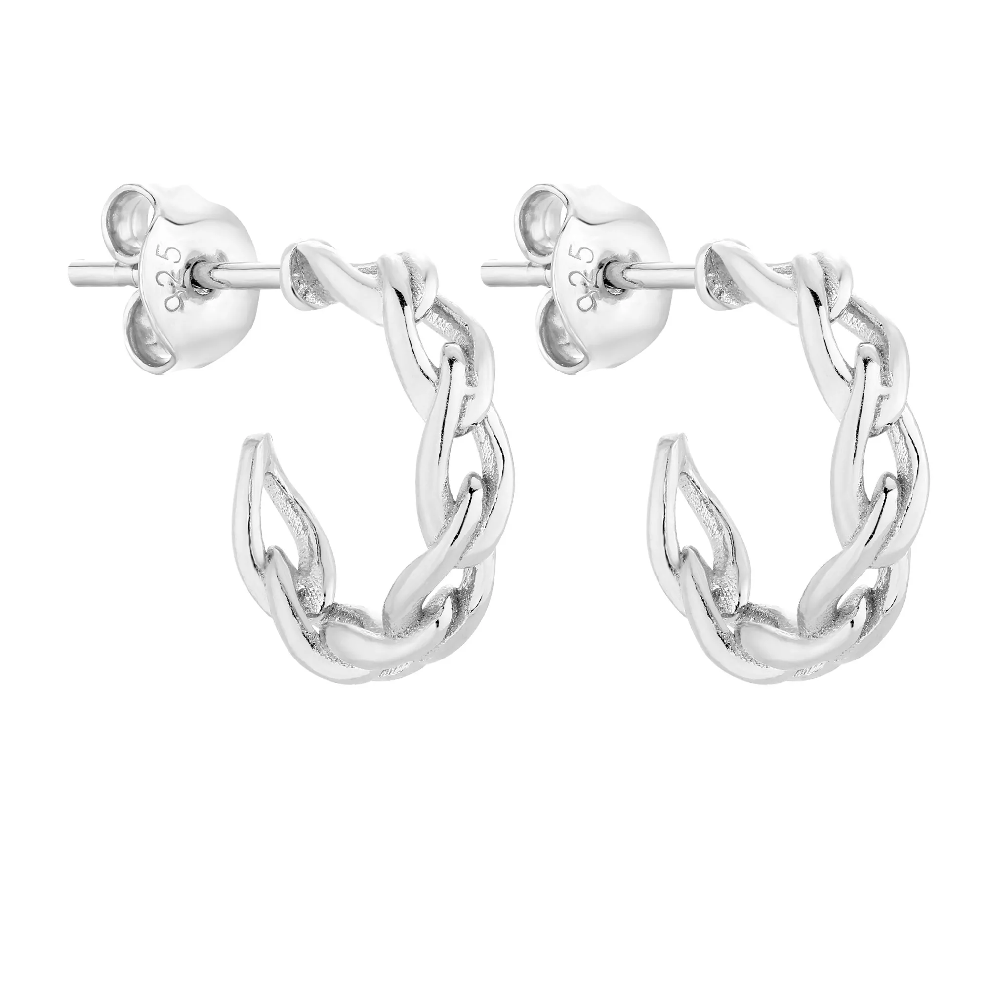 Srebrne łańcuchowe półkola