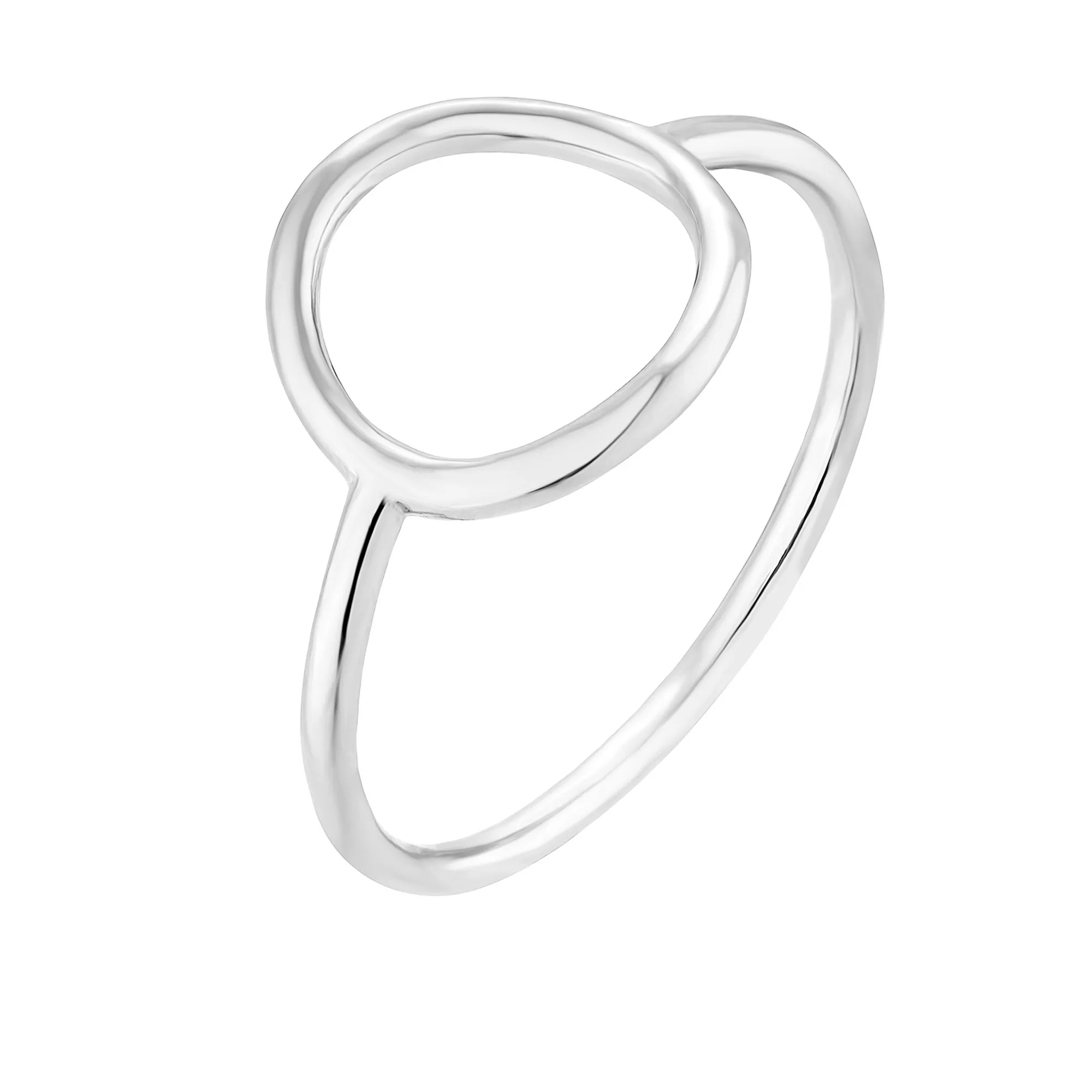 Srebrny delikatny pierścionek : pierścionki - 15