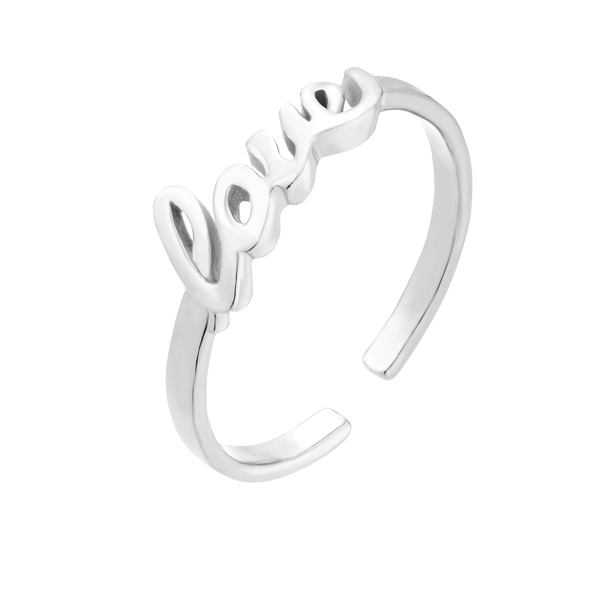 Srebrny pierścionek  LOVE