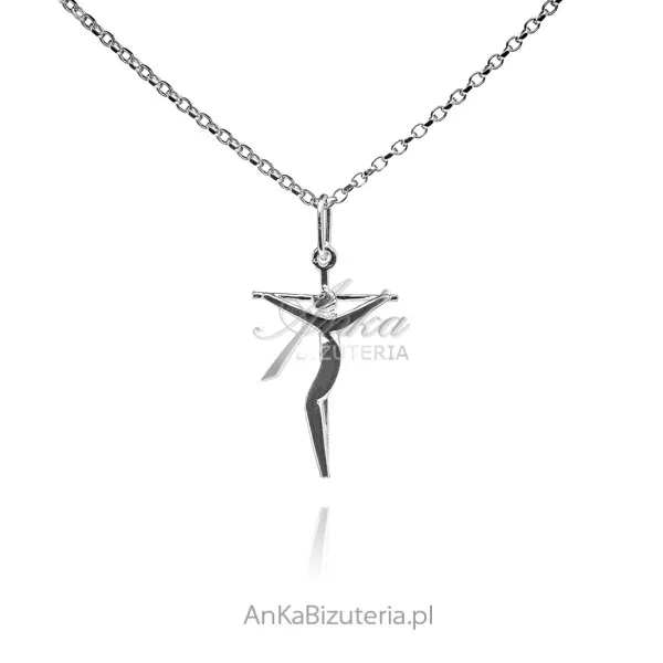 Biżuteria srebrna krzyżyk srebrny