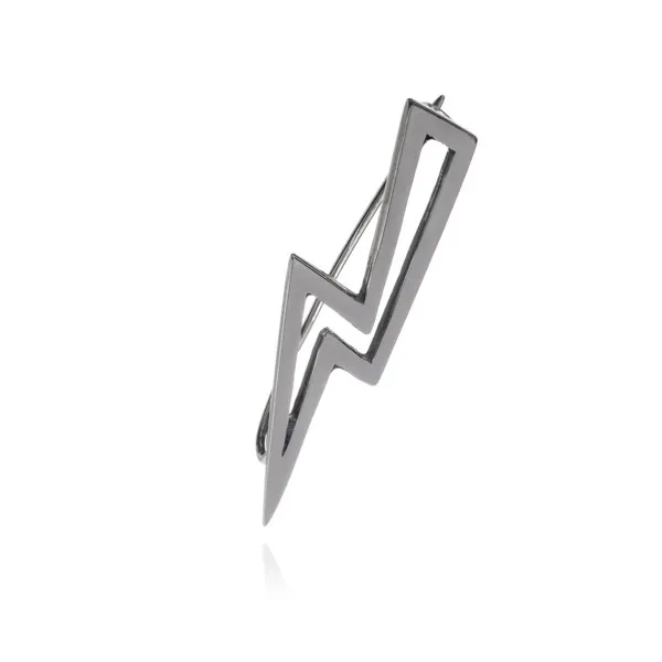 Broszka srebrna błyskawica