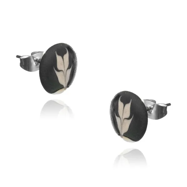 Biżuteria artystyczna ręcznie robiona z barwionej masy porcelitowej- unikaty