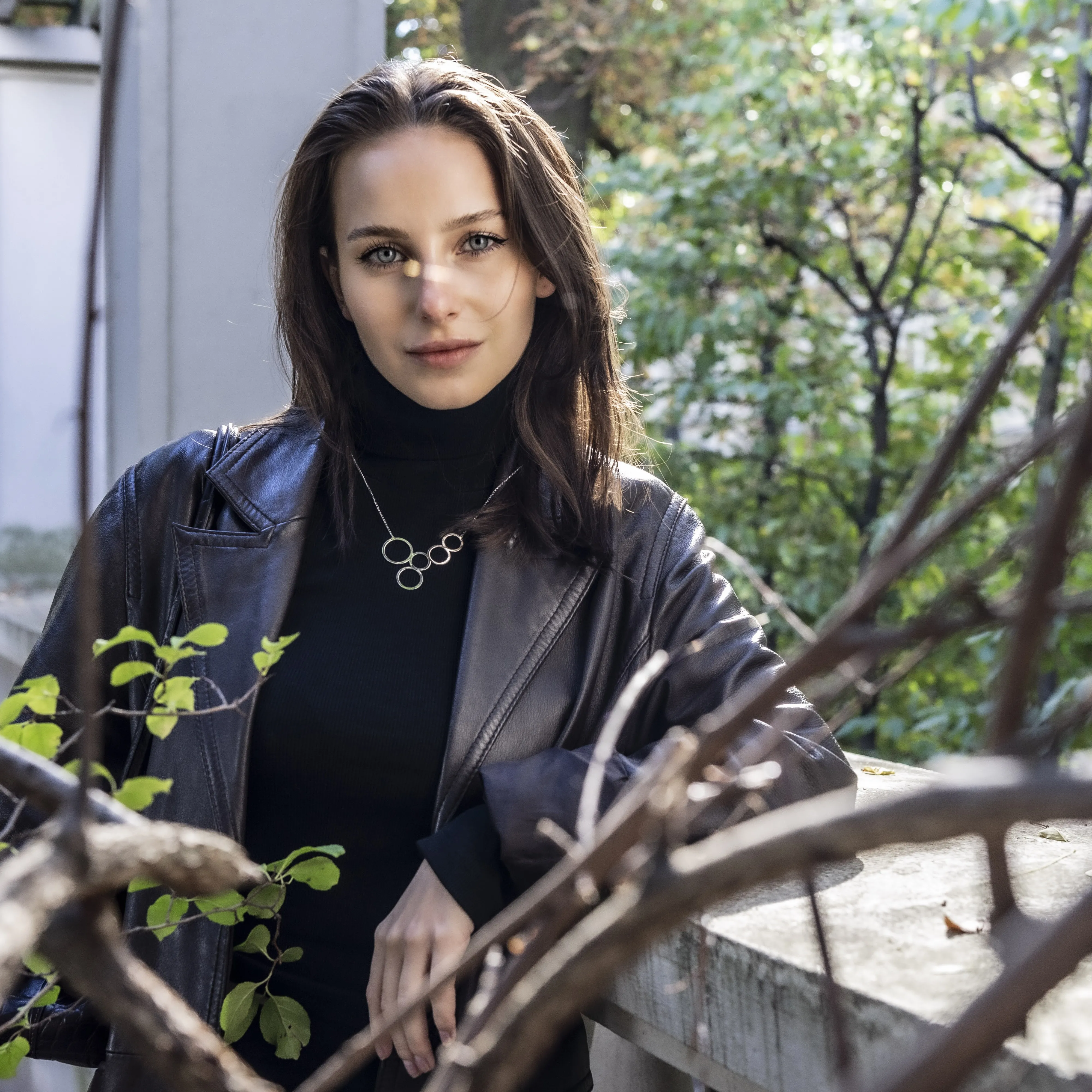 Biżuteria srebrna pozłacana pr. 925 - naszyjnik -  mam klasę