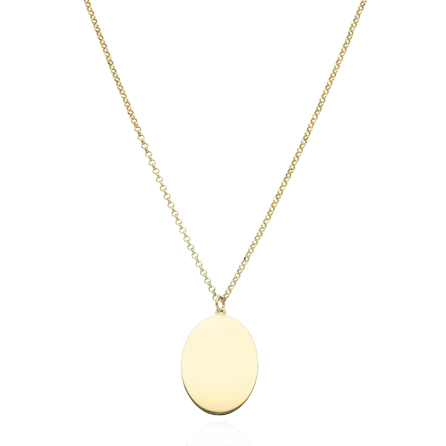 Naszyjnik srebrny pozłacany -  w prostocie siła