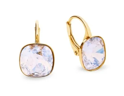 Kolczyki barete gold crystals w kolorze moonlight