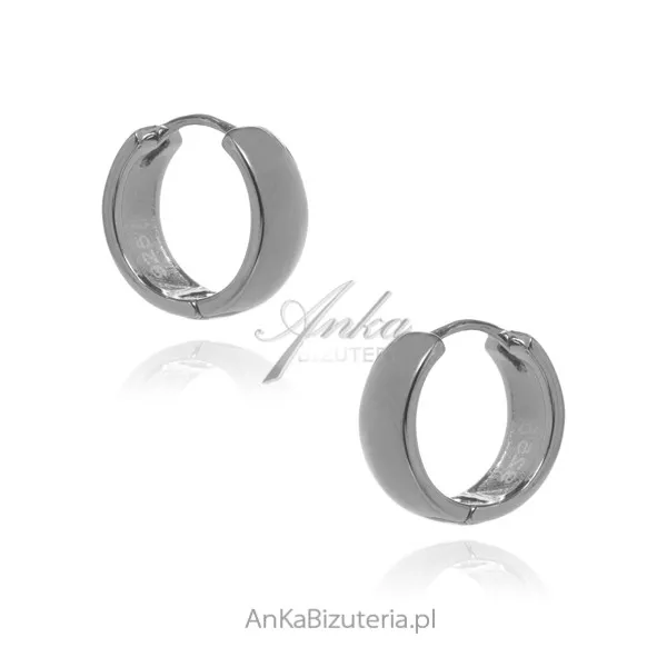 Kolczyki srebrne  - biżuteria damska classic