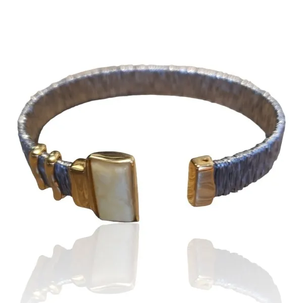 Ekskluzywna biżuteria srebrna z jasnym bursztynem