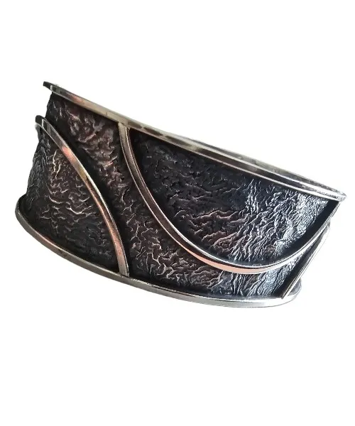 Bransoletka srebrna oksydowana - - rozm. m