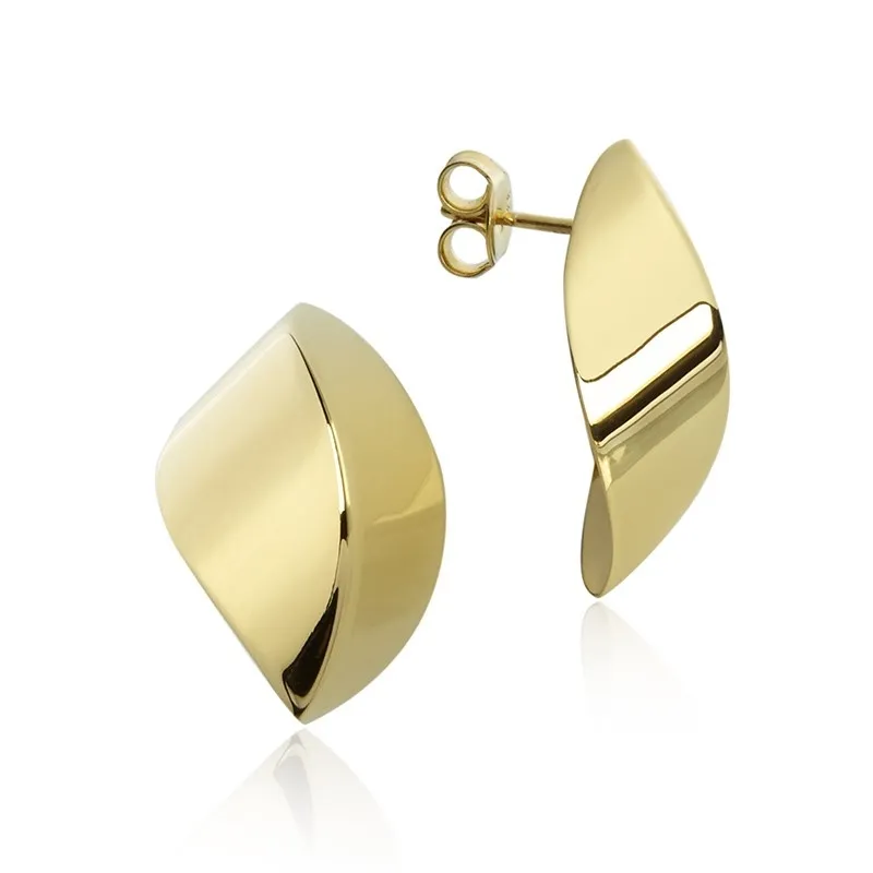 Kolczyki srebrne 925 pozłacane oryginalne