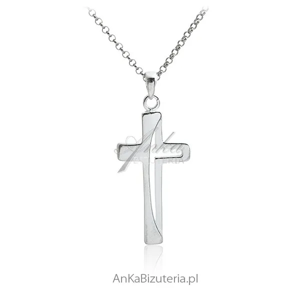 Krzyżyk srebrny