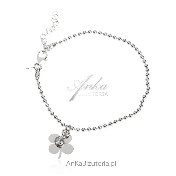 Bransoletka srebrna biżuteria damska