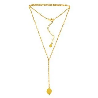 Biżuteria srebrna z żółtym bursztynem - srebro pozłacane