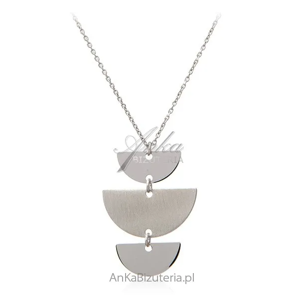 Srebrny naszyjnik - piękna biżuteria włoska