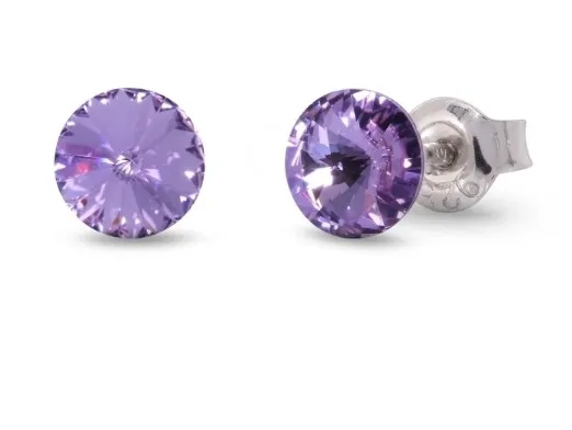 Kolczyki srebrne swarovski pr. 925 candy