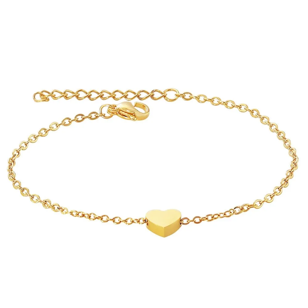 Bransoletka celebrytka STAL SZLACHETNA POZŁACANA