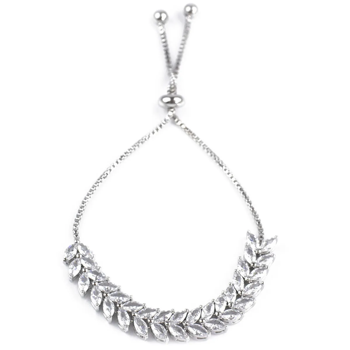 Bransoletka elegancka STAL SZLACHETNA POSREBRZANA