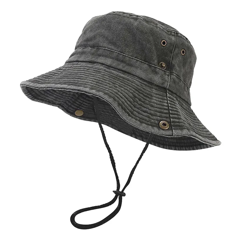 KAPELUSZ letni MĘSKI WĘDKARSKI Na Ryby bucket SAFARI