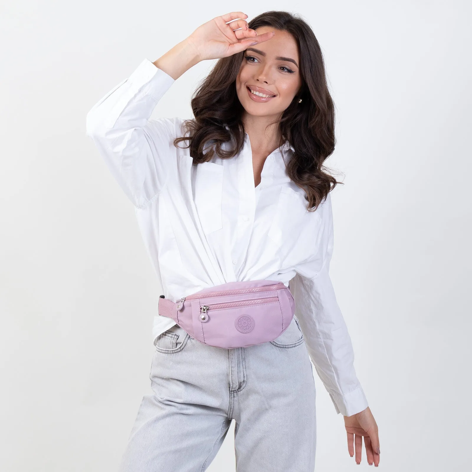 Alessio NERKA SASZETKA TOREBKA damska na PAS lub NA RAMIĘ CROSSBODY