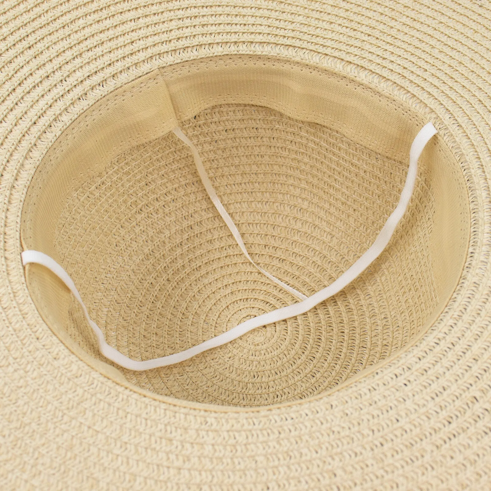 KAPELUSZ plażowy DAMSKI SŁOMKOWY kokarda letni SŁOMIANY duże rondo