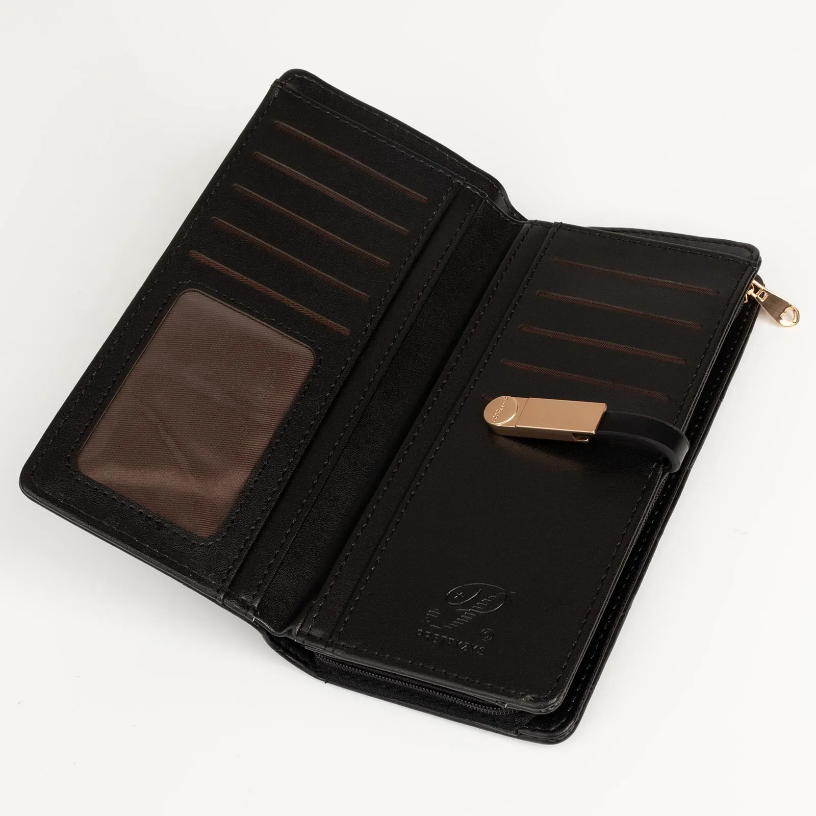 Alessio PORTFEL damski DUŻY PORTMONETKA Pudełko PREZENTOWE