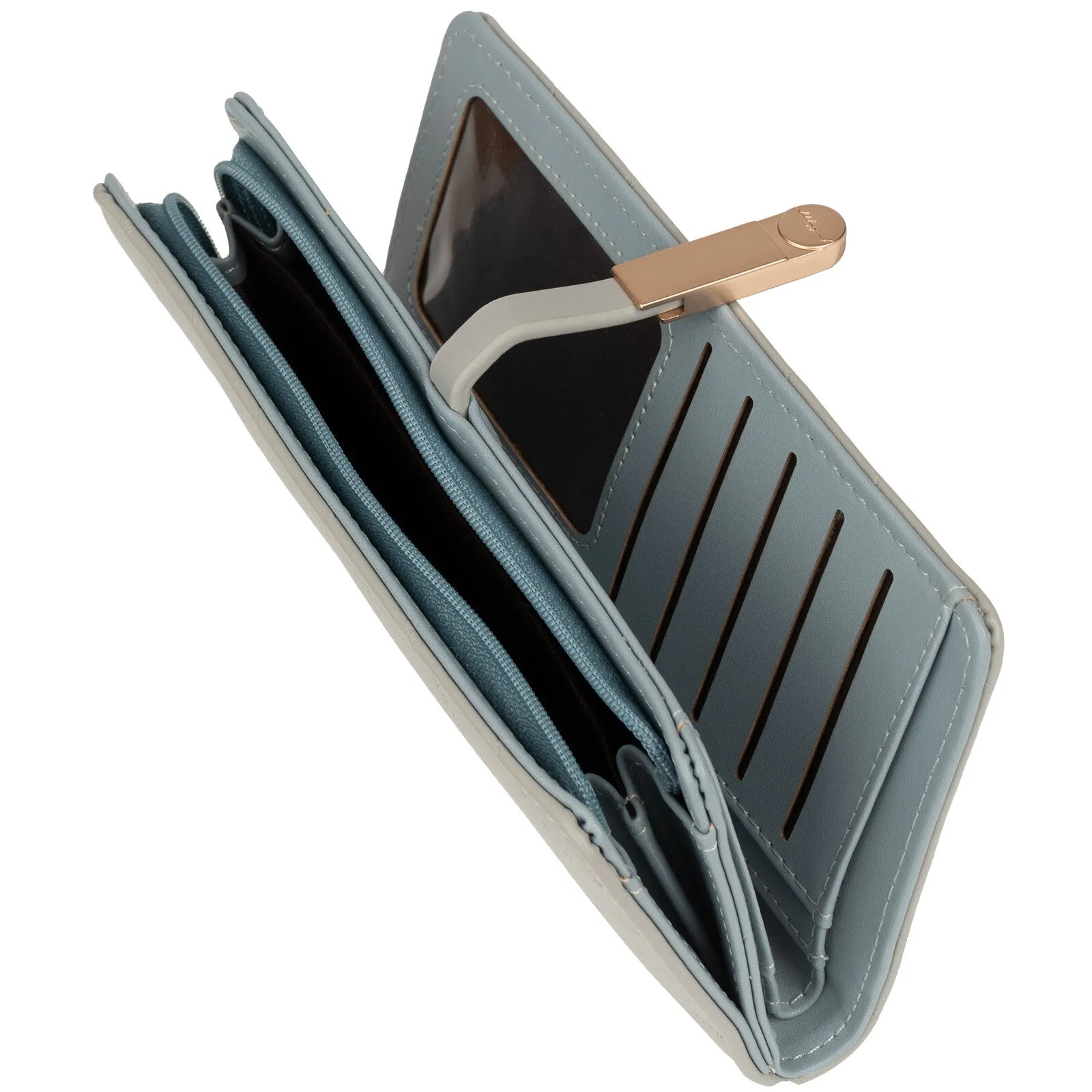 Alessio PORTFEL damski DUŻY PORTMONETKA Pudełko PREZENTOWE