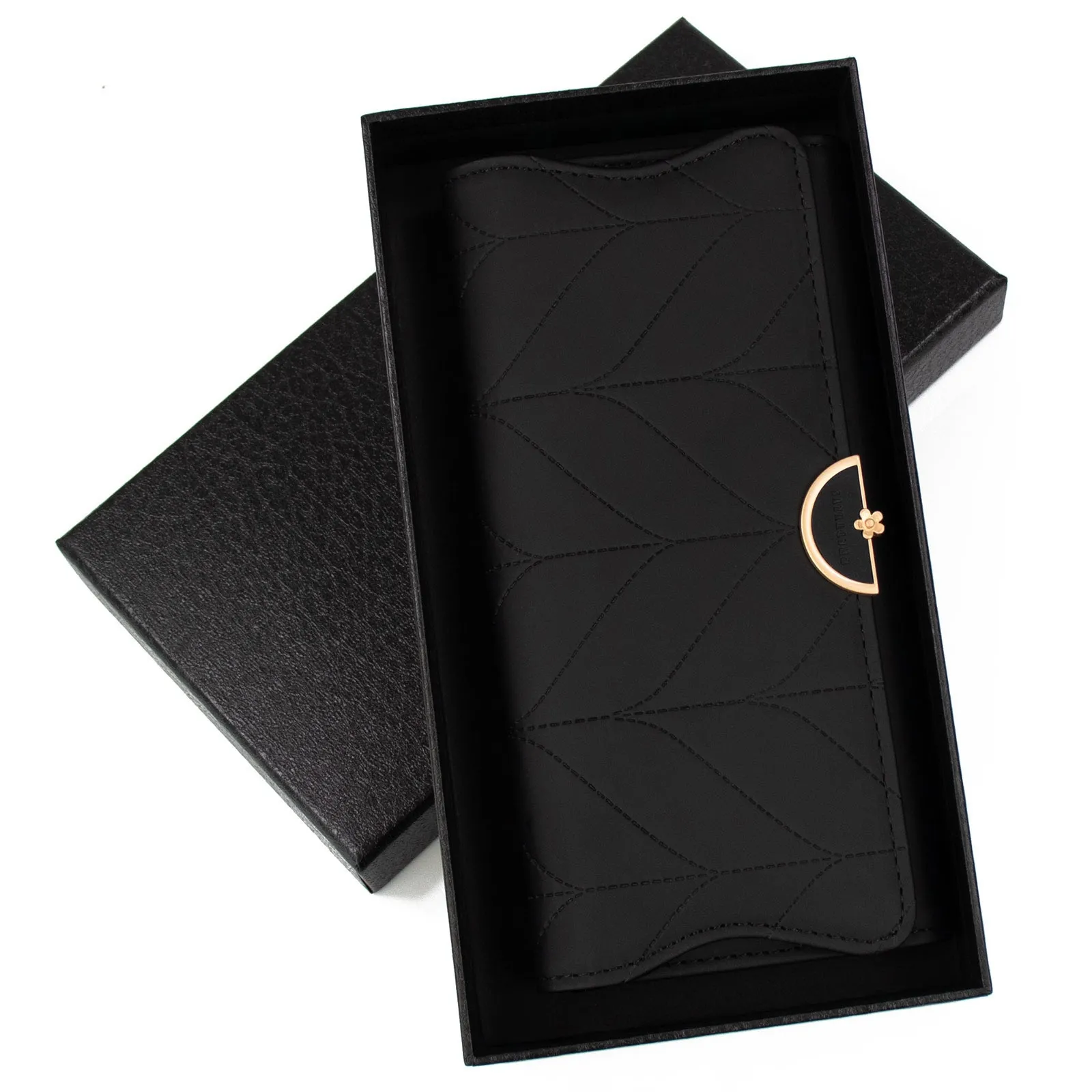 Alessio PORTFEL damski DUŻY PORTMONETKA Pudełko PREZENTOWE