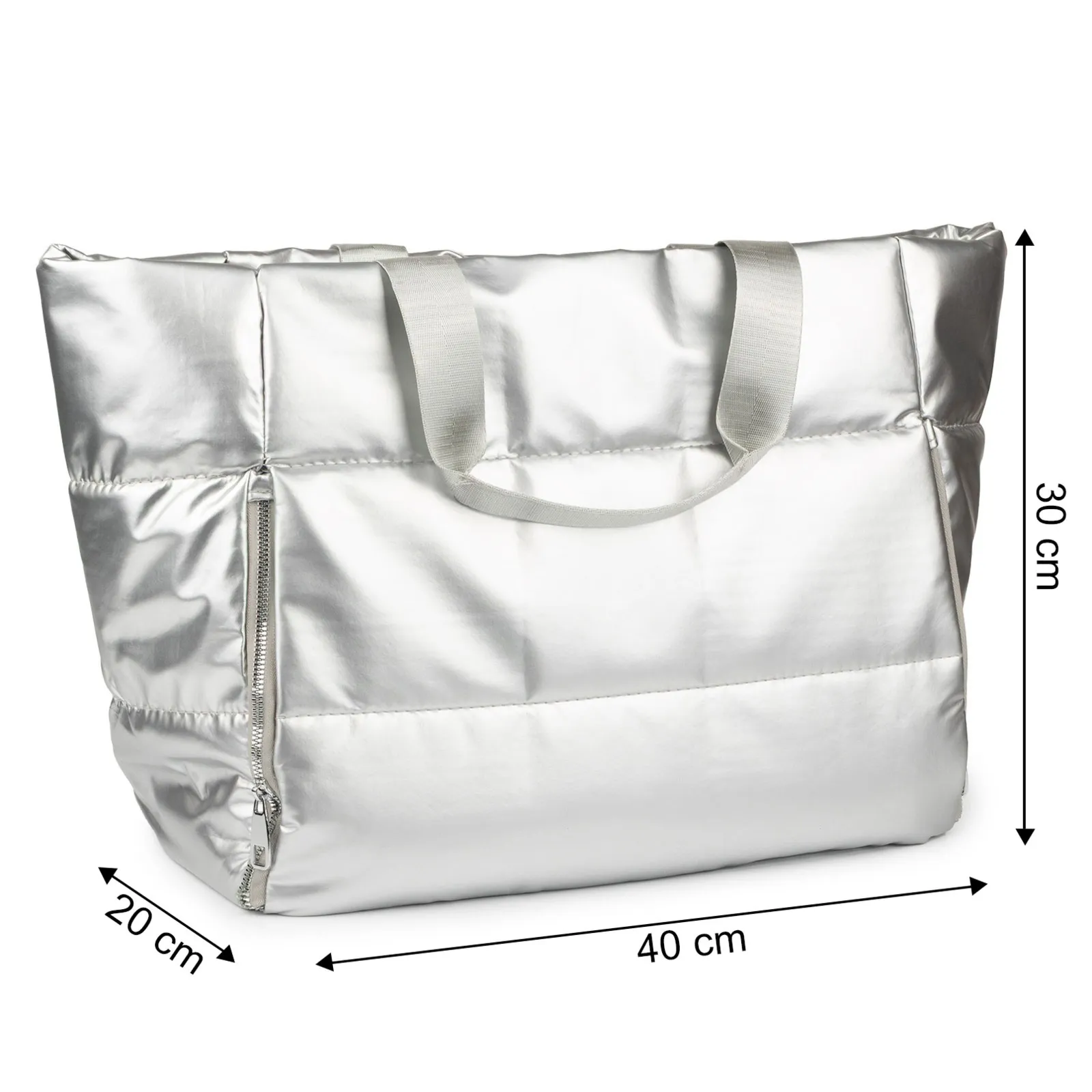 TOREBKA Damska Alessio PIKOWANA TORBA KLASYCZNA Shopper QUILTED