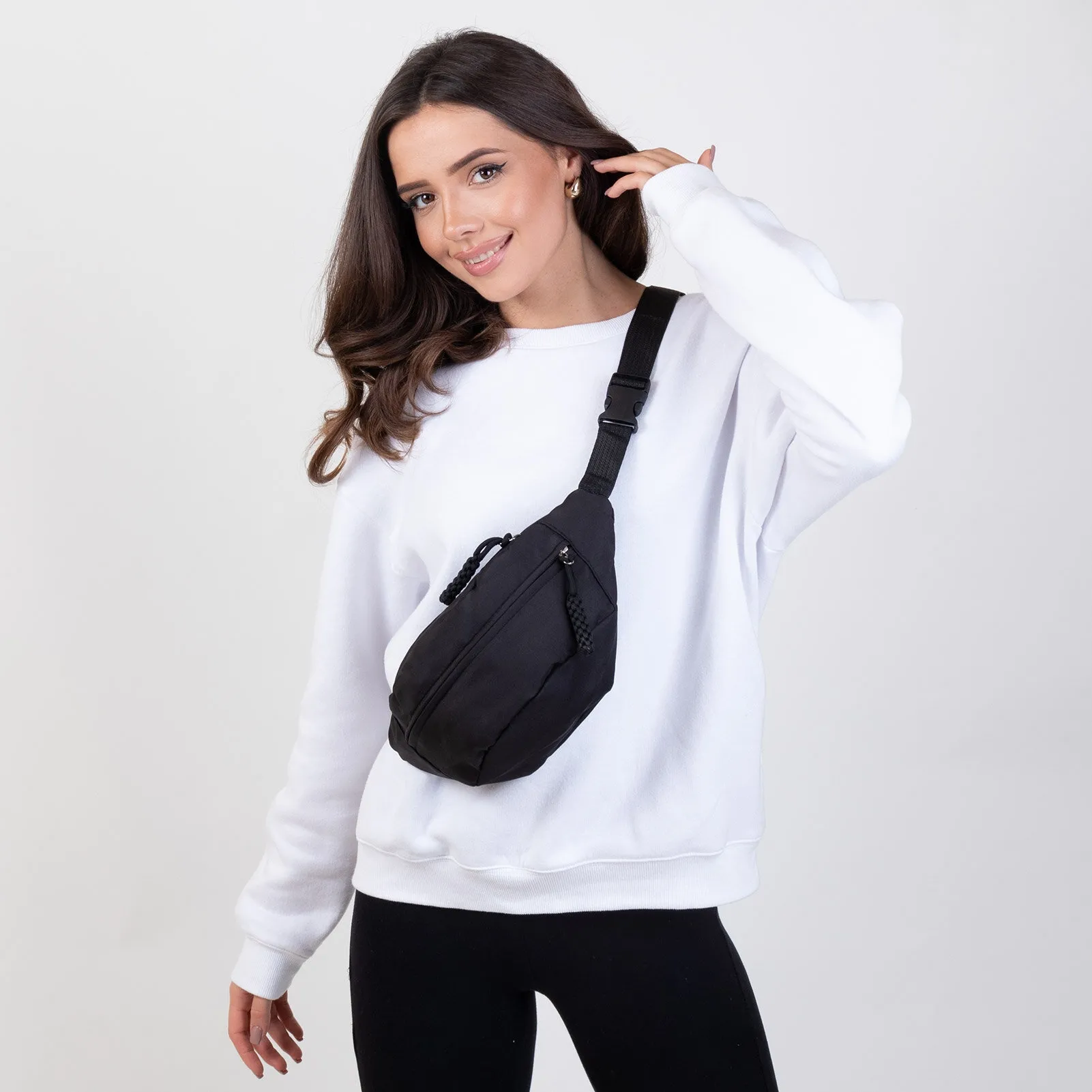 Alessio NERKA SASZETKA TOREBKA damska na PAS lub NA RAMIĘ CROSSBODY