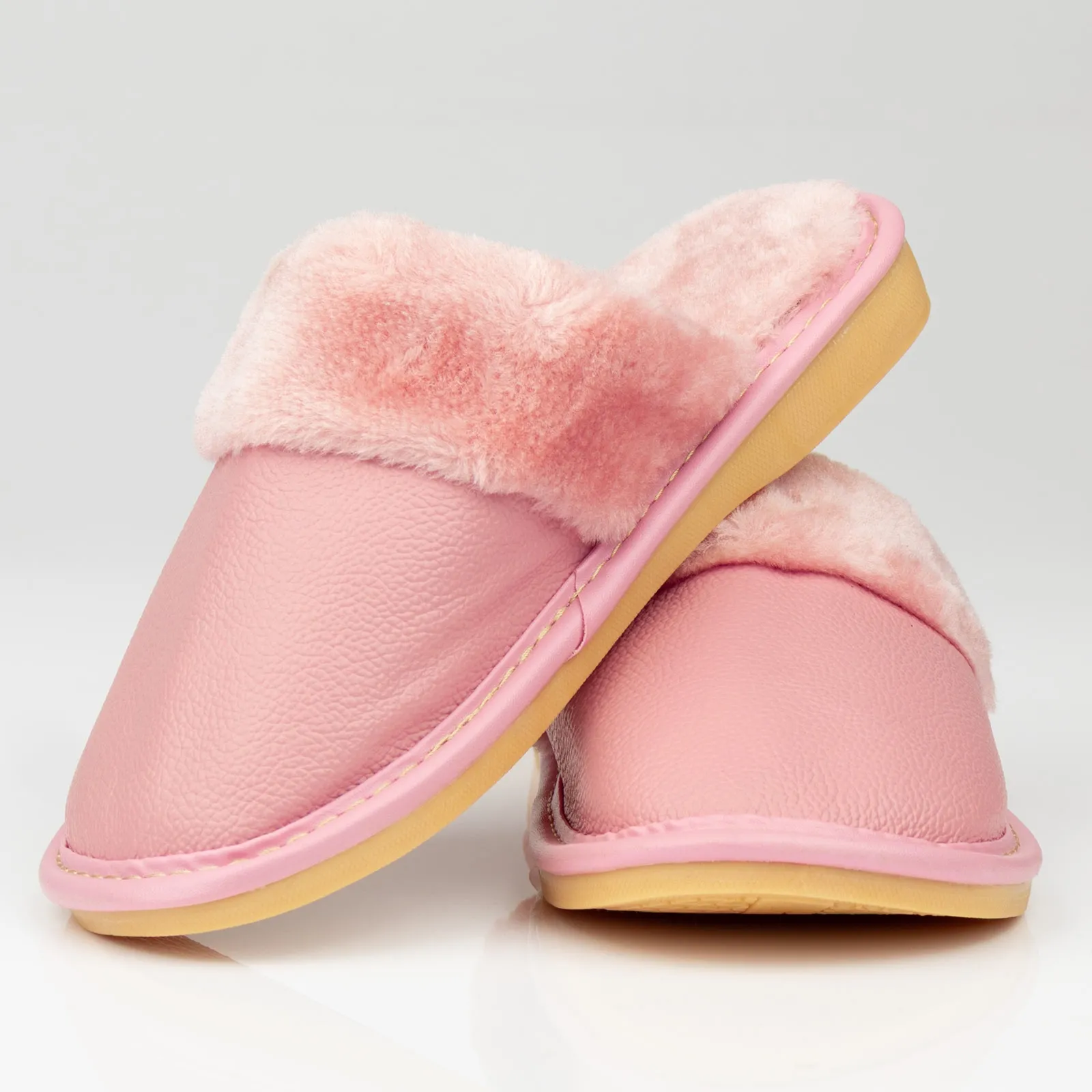 KAPCIE damskie Alessio domowe OCIEPLANE MIĘKKIE Futerko r. 37-38