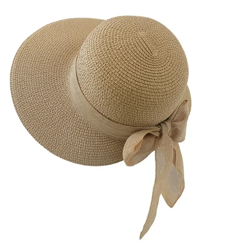 KAPELUSZ DAMSKI Alessio słomkowy boho lato plaża słomiany KOKARDA