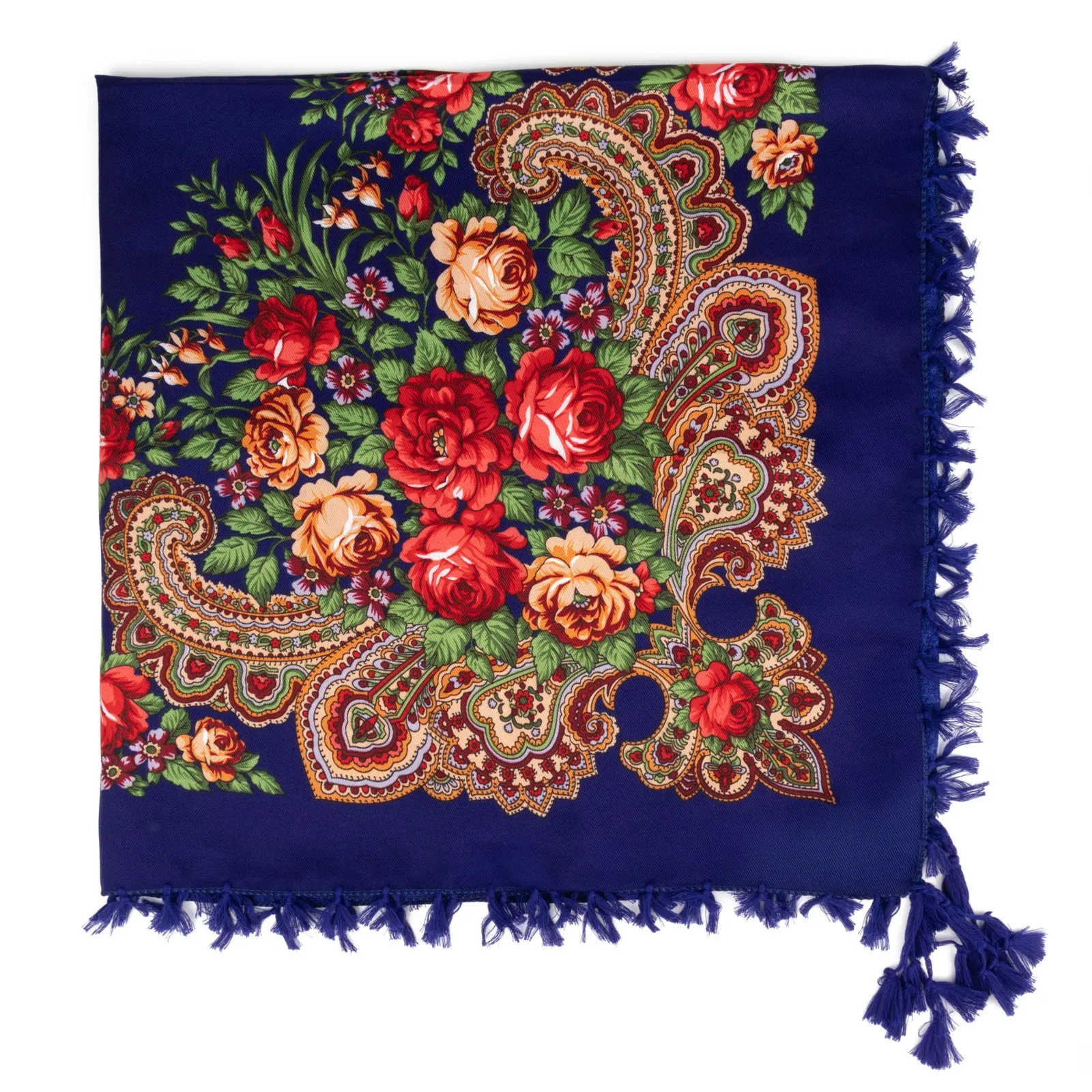 CHUSTA Ludowa Alessio GÓRALSKA Folk KWIATY DUŻA