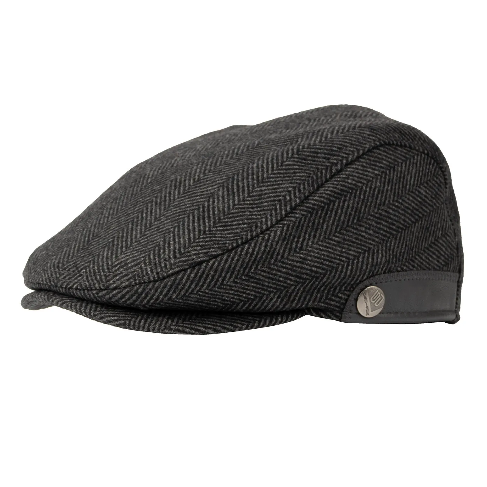 KASZKIET Męski Alessio Stylowy Elegancki FLAT CAP Jesień Zima Czapka RETRO