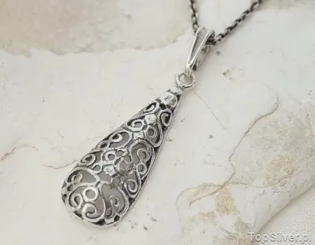 LATORIA - srebrny wisiorek sopla