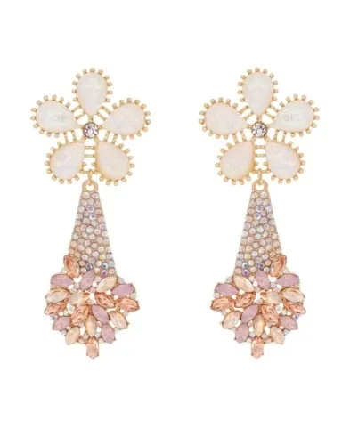 Kolczyki długie z cyrkoniami