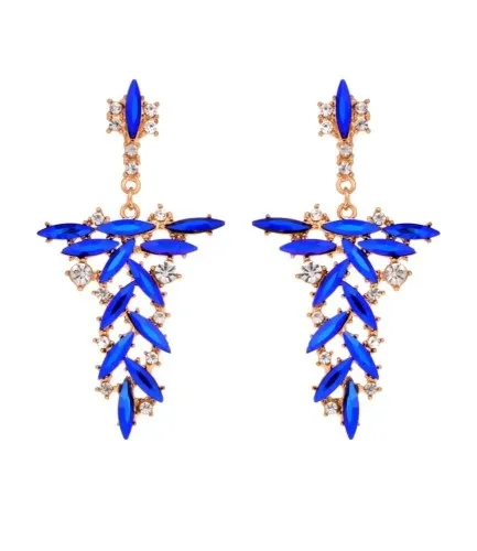 Kolczyki długie z cyrkoniami