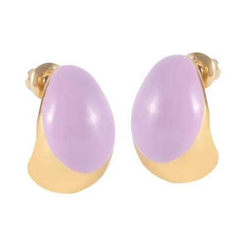 Kolczyki średnie, kolorowe łezki (P25/ZIM/09AU)