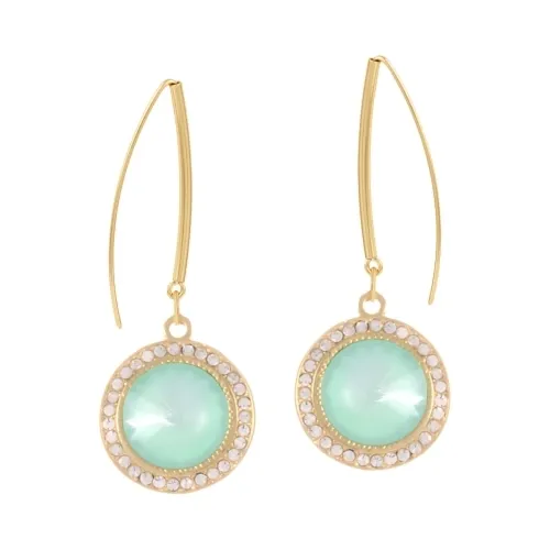 Wiszące kolczyki z kryształkami Primero i Preciosa (P24/LAT/64/1AU)