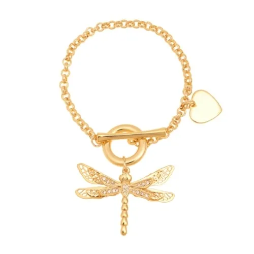 Bransoletka z ważką i serduszkiem z kolekcji Mystical Moments (B15/WAŻ/13AU)