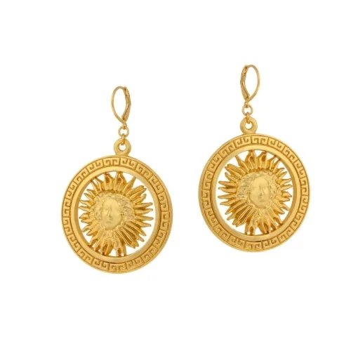 Kolczyki słońce w okręgu (P21/JES/32AU)