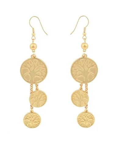 Kolczyki trzy drzewka (P22/WIO/74AU)