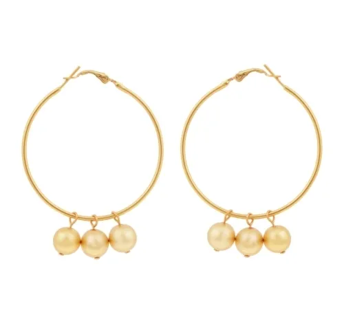 Kolczyki koła z kulkami (P22/KOR/117AU)