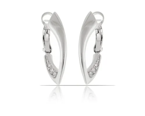 Kolczyki z kryształkami z kolekcji Classic (P10281AG)