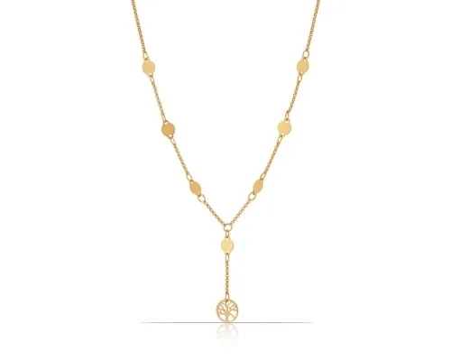 Naszyjnik, krawatka z drzewkiem i blaszkami (C21/TEN/17AU)