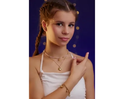 Naszyjnik krabik na łańcuszku z kolekcji Aqualessia (C24/AQUA/03AU)