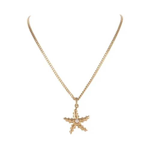 Naszyjnik z rozgwiazdą zdobioną perełką z kolekcji Oceanique (C25/LAT/01AU)