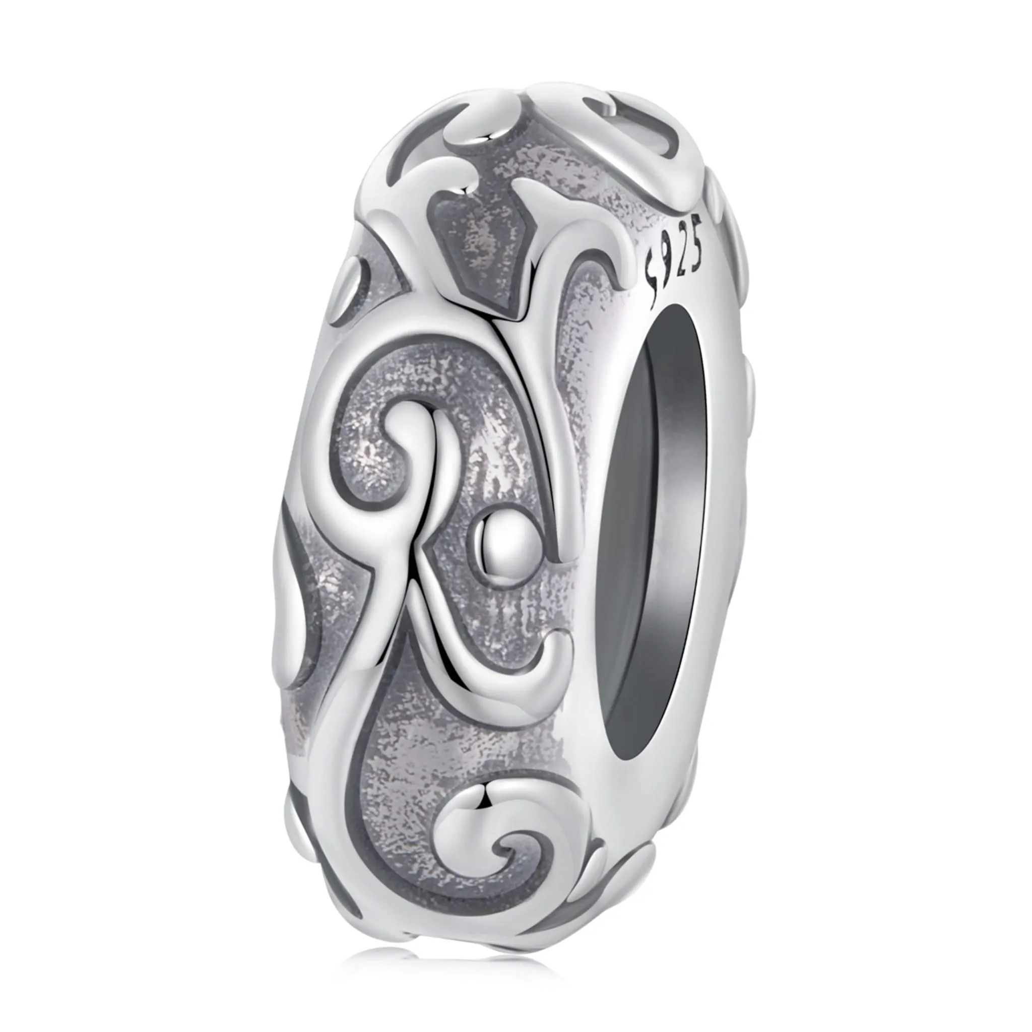 Srebrny stoper charms vintage stoper do bransoletki srebro 925