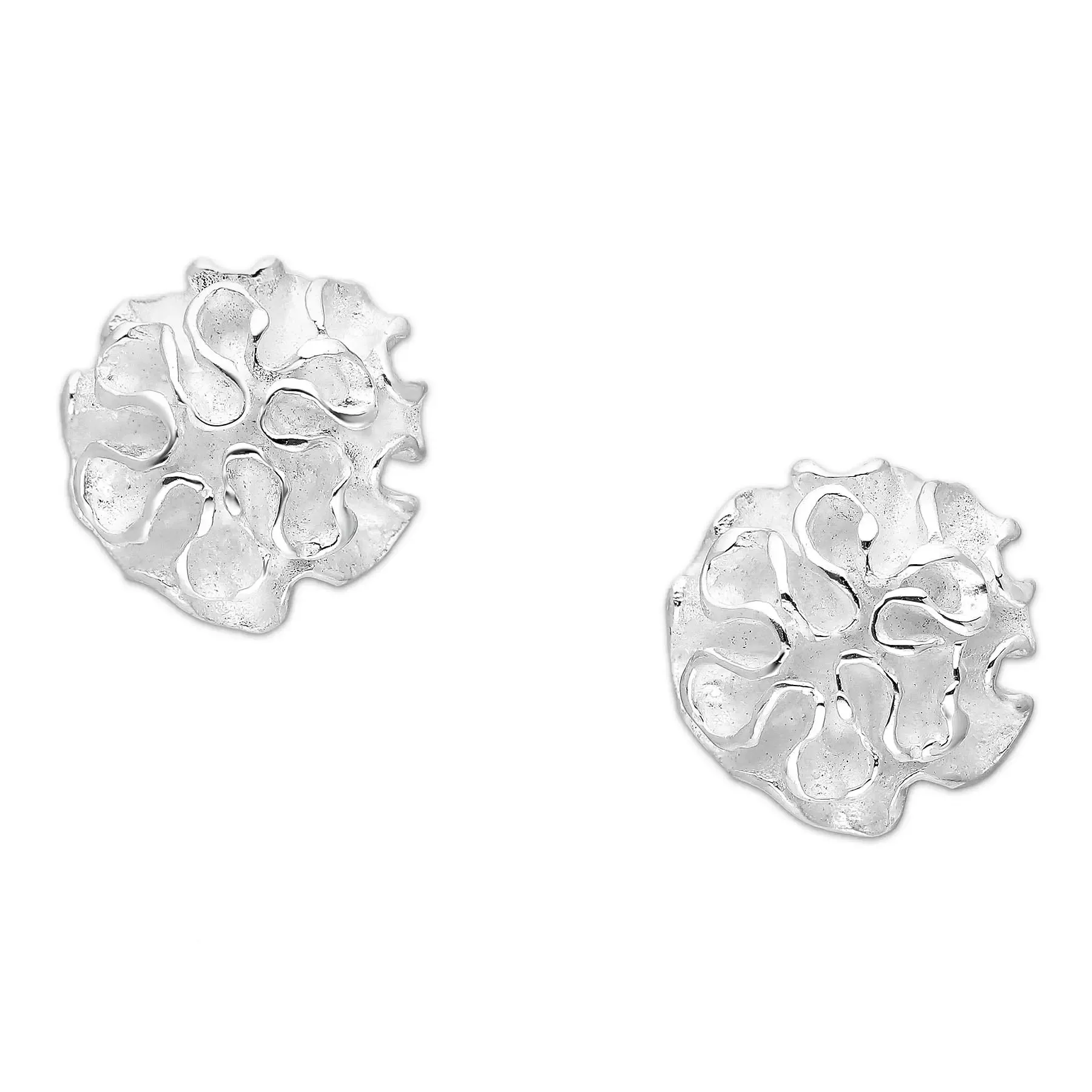 Efektowne srebrne kolczyki